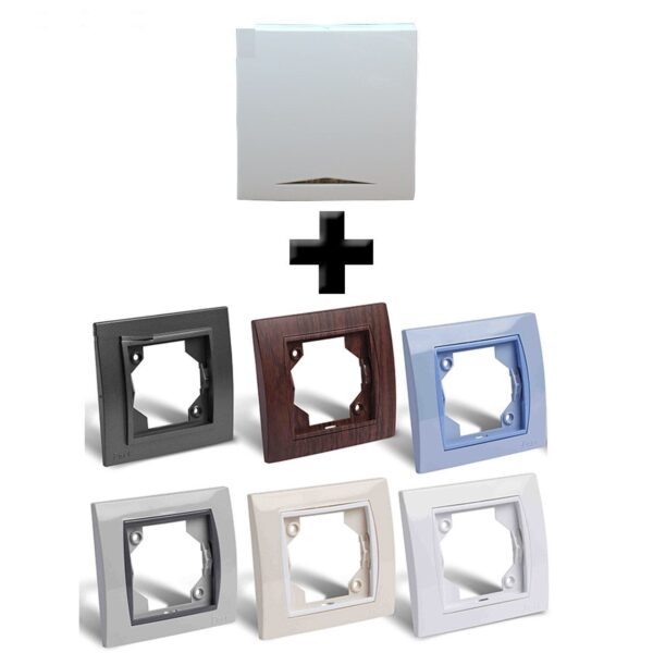 کلید تک پل پارت تبدیل الکتریک مدل Azin