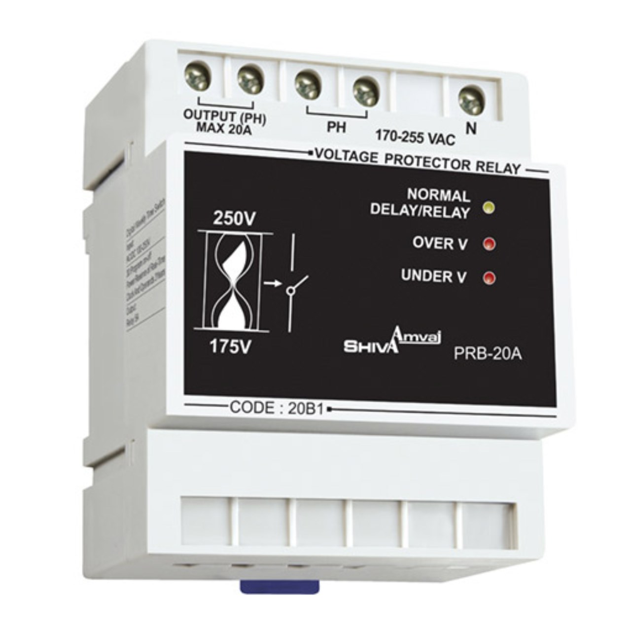 محافظ ولتاژ 20 آمپر شیوا امواج مدل PRB-20A