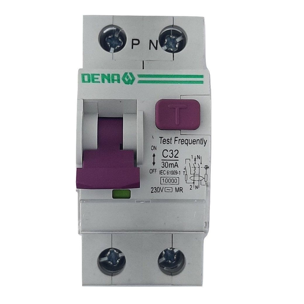 فیوز محافظ جان تک فاز 32 آمپر دنا الکتریک ایرانیان مدل C32