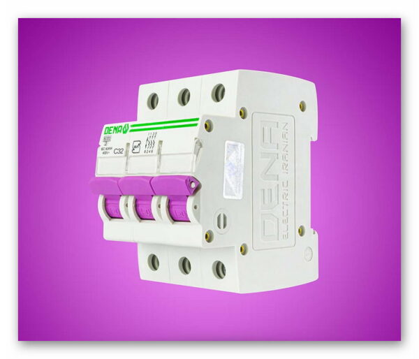 فیوز مینیاتوری سه فاز 32 آمپر دنا الکتریک ایرانیان