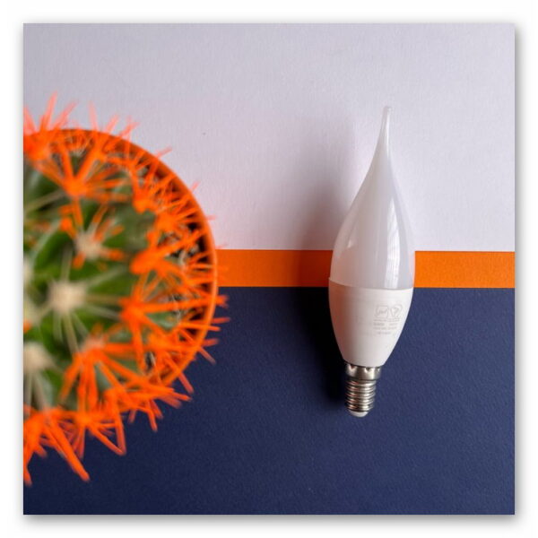 لامپ ال اي دي لوستری 7 وات اشکي آرش لامپیران - آفتابی