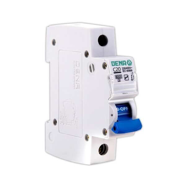 فیوز مینیاتوری تک فاز 20 آمپر دنا الکتریک ایرانیان مدل C 20