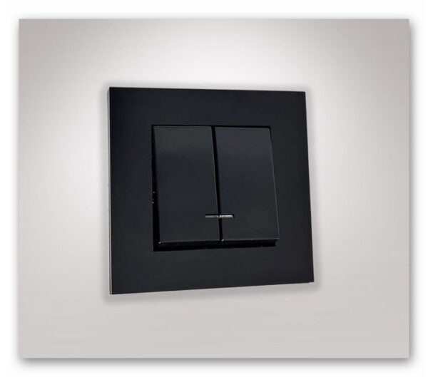 کلید دوپل جهان الکتریک مدل کریستال مشکی