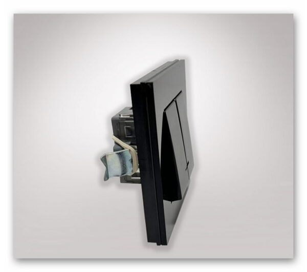 کلید دوپل جهان الکتریک مدل کریستال مشکی