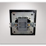 کلید شاسی زنگ جهان الکتریک مدل کریستال مشکی