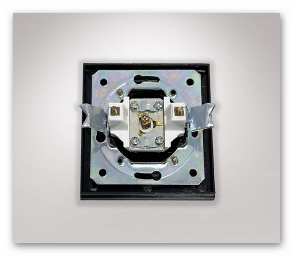 کلید و پریز آنتن جهان الکتریک مدل کریستال مشکی