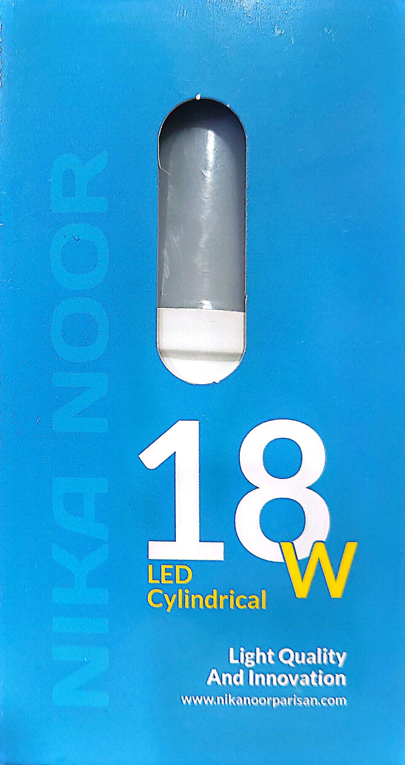 لامپ LED حبابی 18 وات نیکانور – مهتابی
